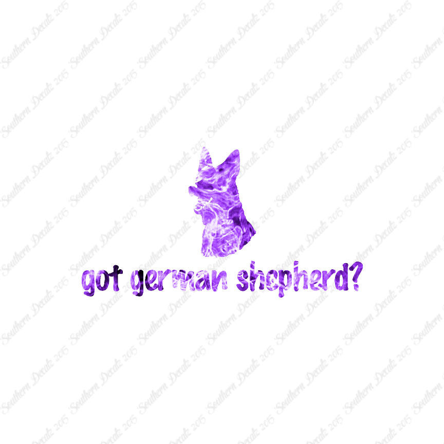 Got German Shepherd ? Head Dog Breed