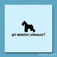 Got Miniature Schnauzer ? Dog Breed