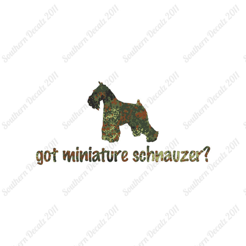 Got Miniature Schnauzer ? Dog Breed
