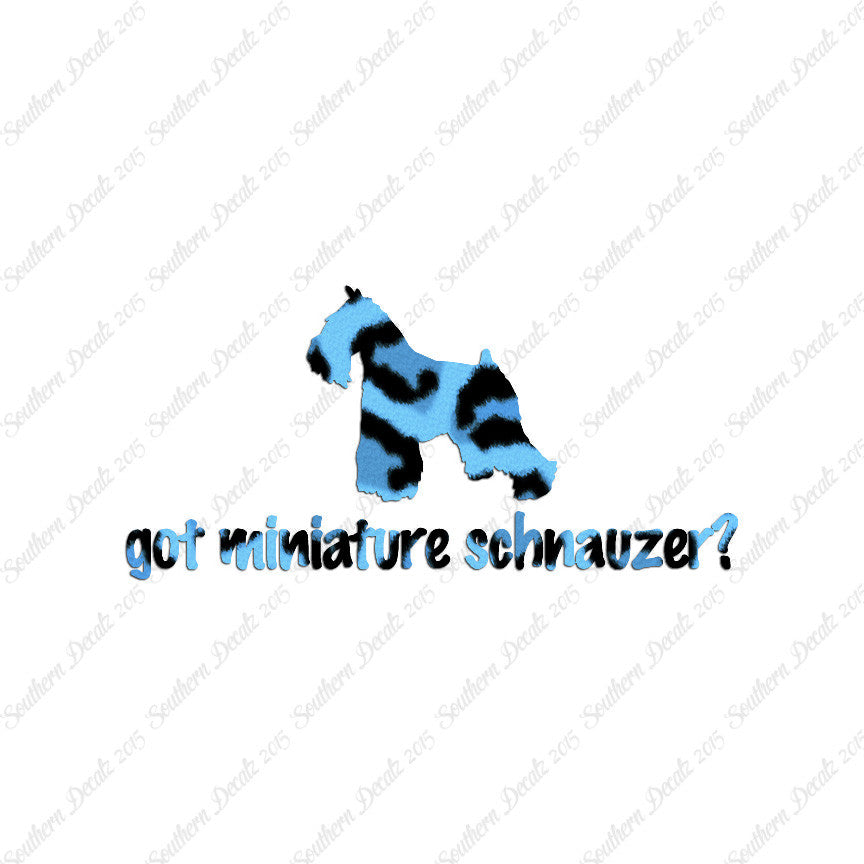 Got Miniature Schnauzer ? Dog Breed