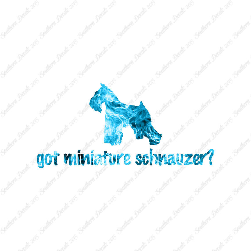 Got Miniature Schnauzer ? Dog Breed