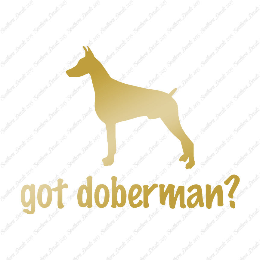 Got Doberman ? Dog Breed