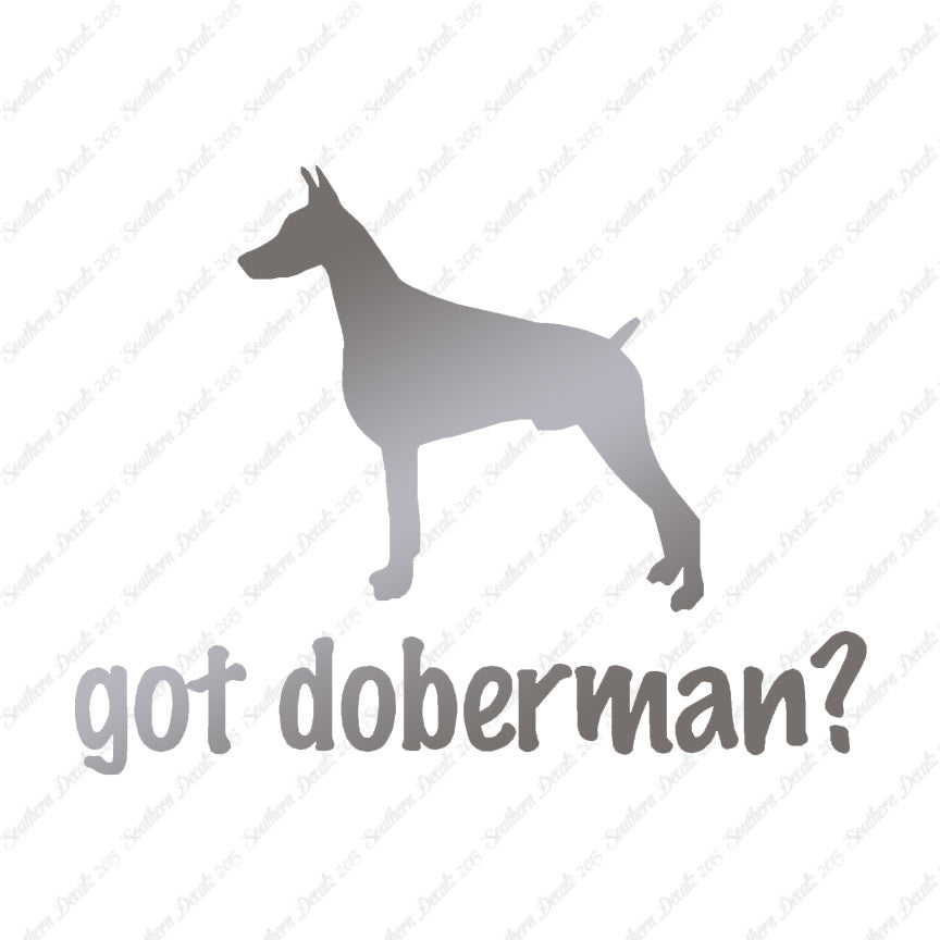 Got Doberman ? Dog Breed