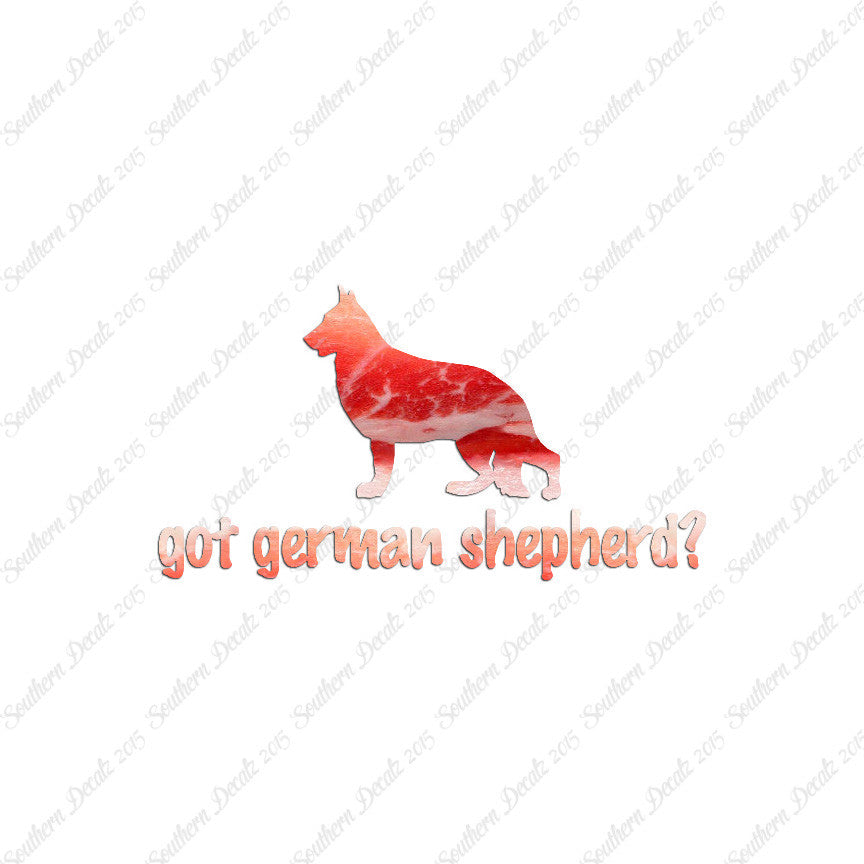 Got German Shepherd ? Dog Breed