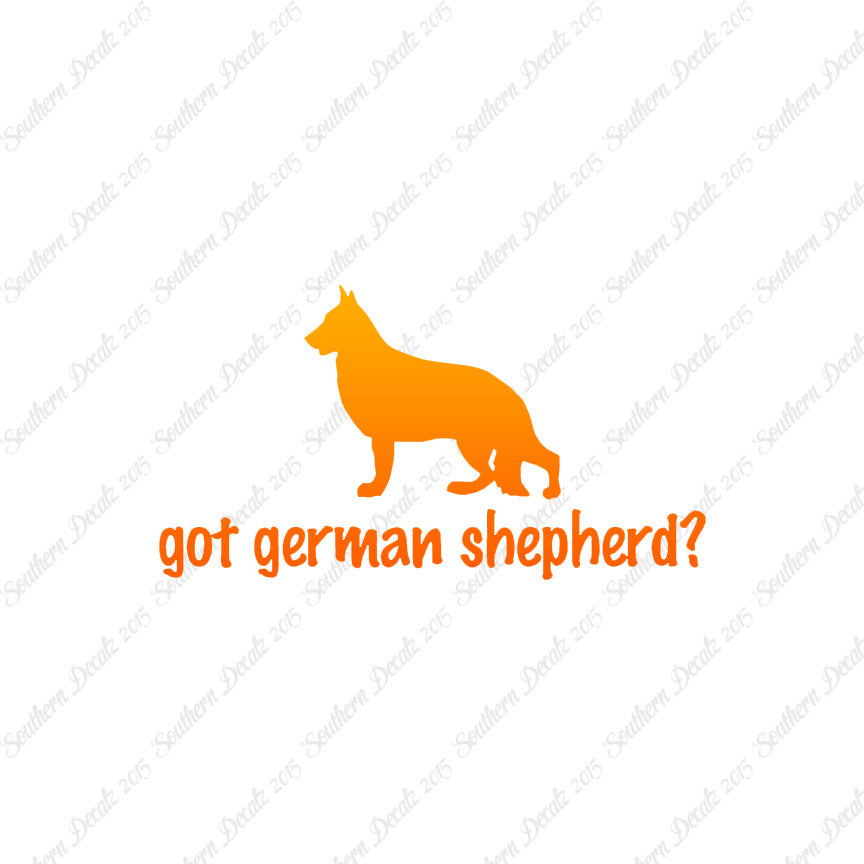 Got German Shepherd ? Dog Breed