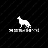 Got German Shepherd ? Dog Breed