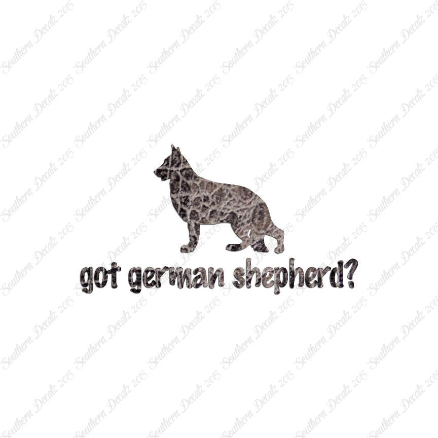 Got German Shepherd ? Dog Breed