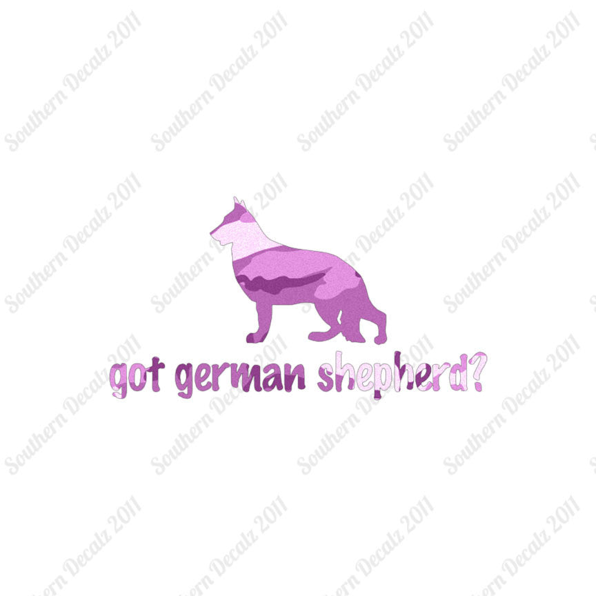 Got German Shepherd ? Dog Breed