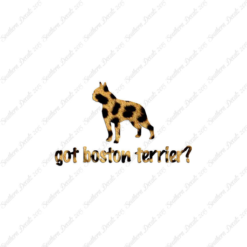 Got Boston Terrier ? Dog Breed