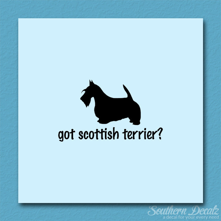 Got Scottish Terrier ? Dog Breed