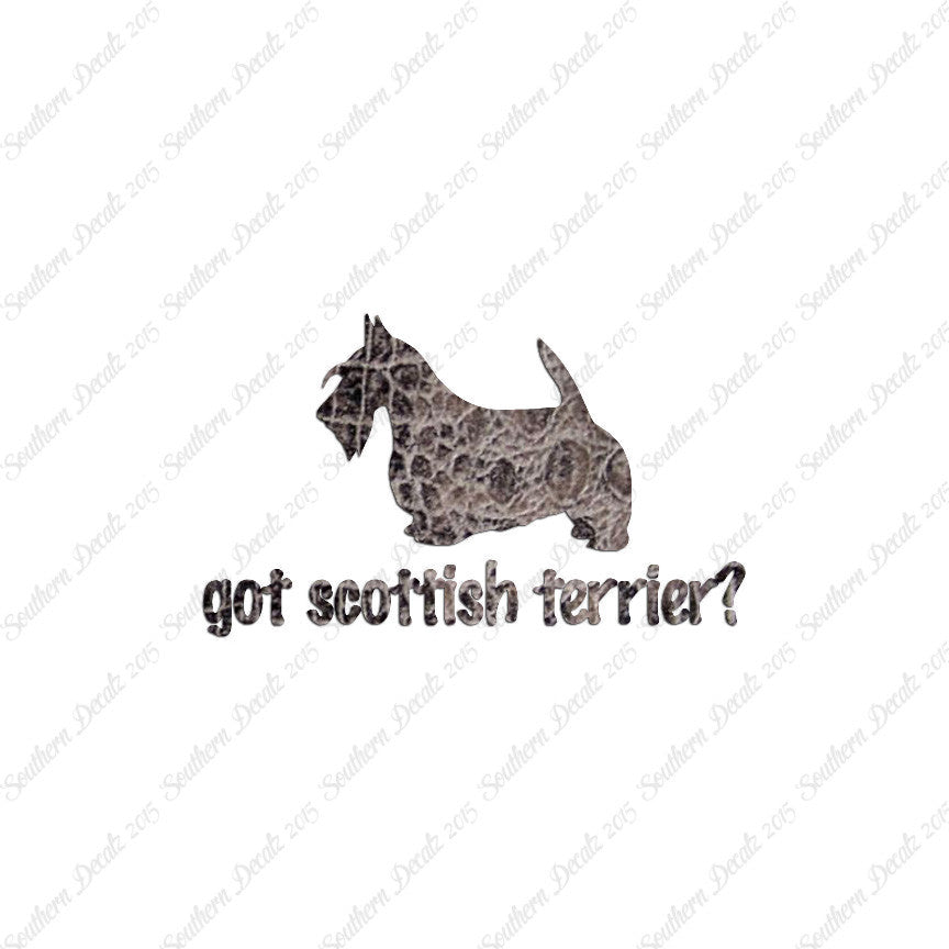 Got Scottish Terrier ? Dog Breed