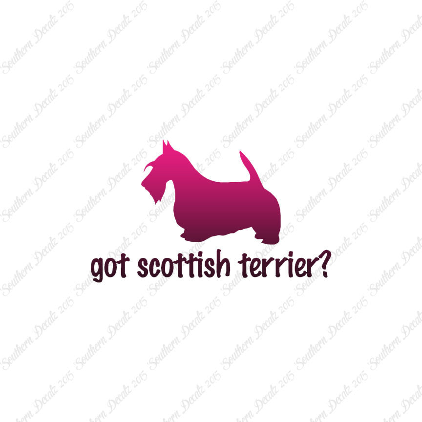 Got Scottish Terrier ? Dog Breed