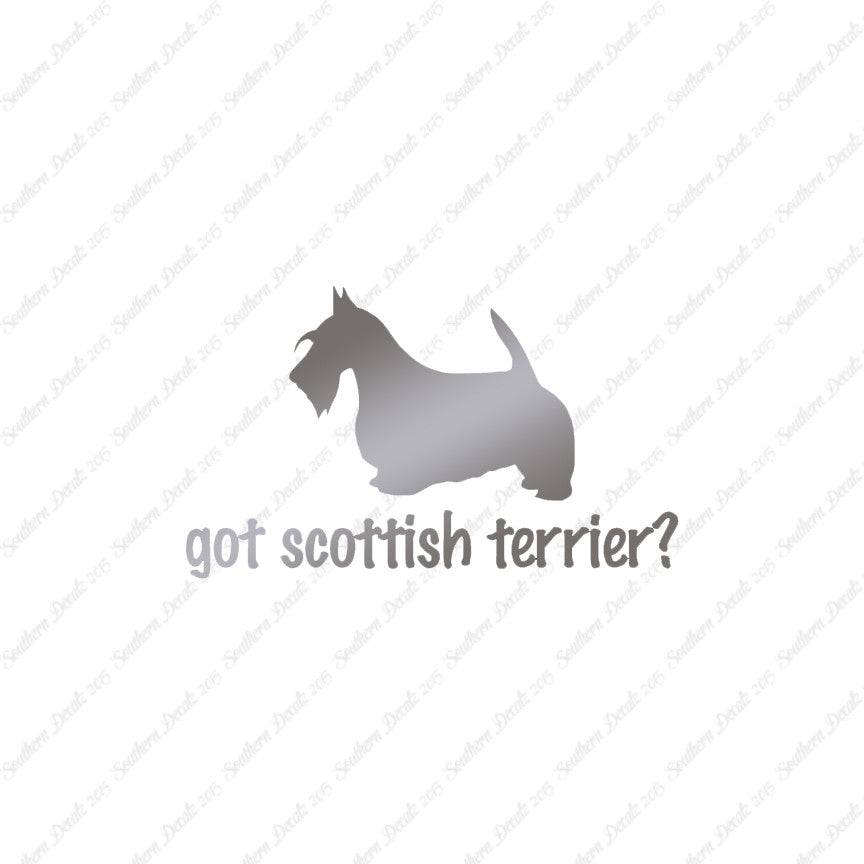 Got Scottish Terrier ? Dog Breed