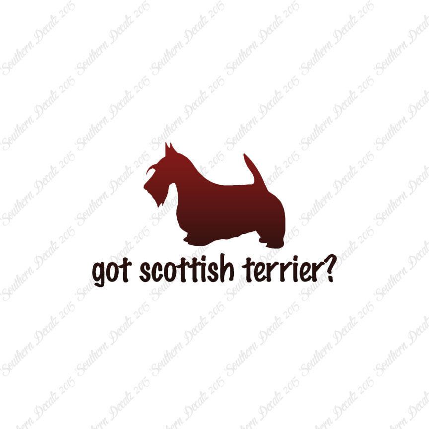 Got Scottish Terrier ? Dog Breed