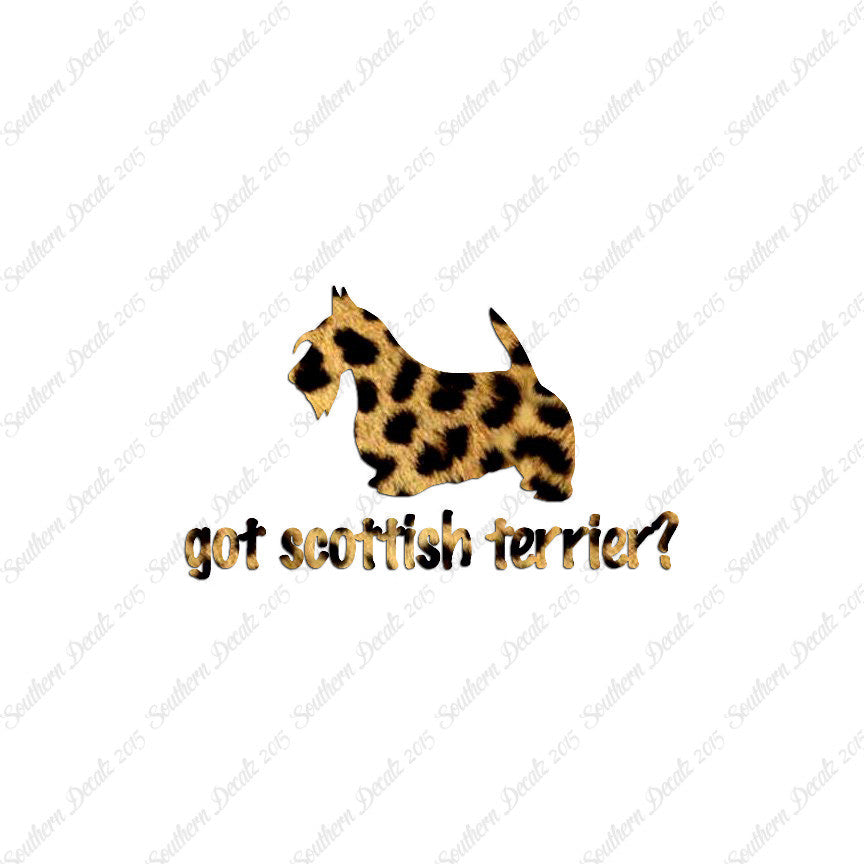 Got Scottish Terrier ? Dog Breed