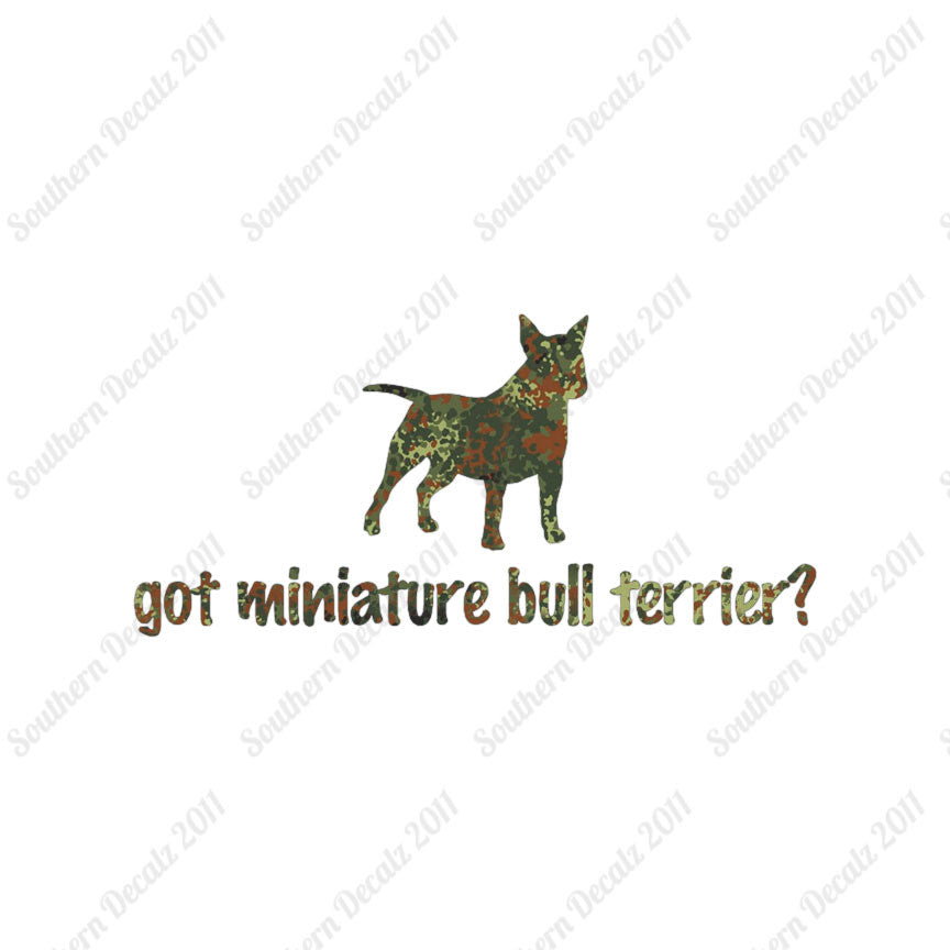 Got Miniature Bull Terrier ? Dog Breed