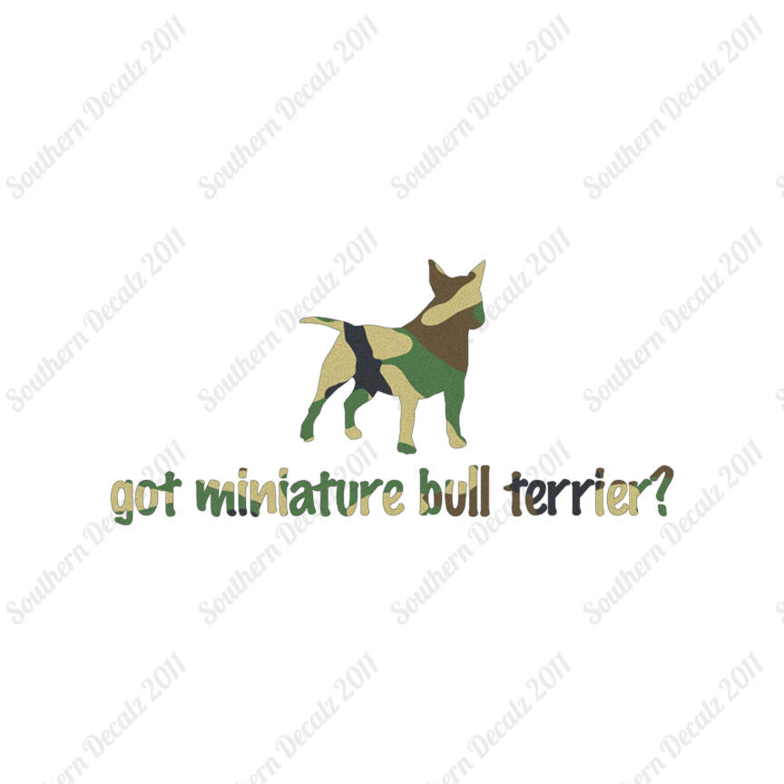 Got Miniature Bull Terrier ? Dog Breed