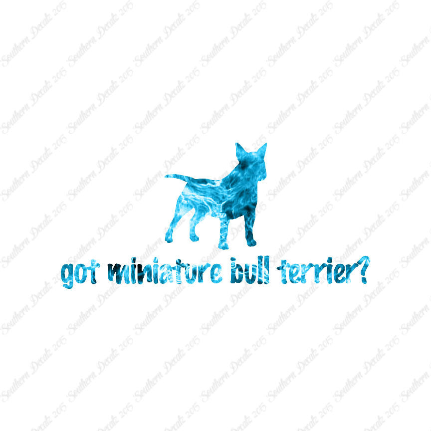 Got Miniature Bull Terrier ? Dog Breed