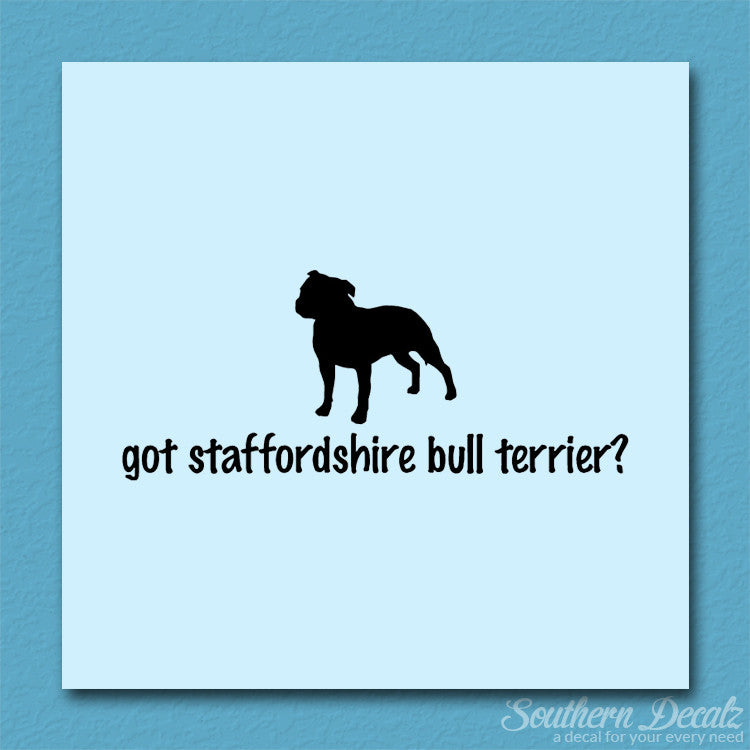 Got Staffordshire Bull Terrier ? Dog Bre