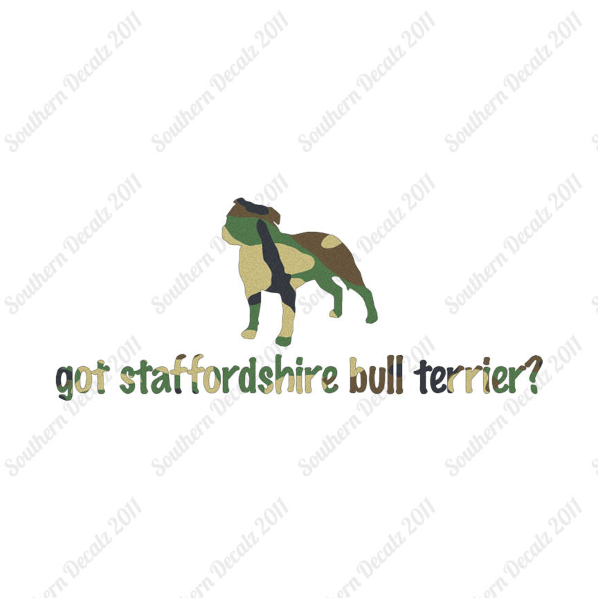 Got Staffordshire Bull Terrier ? Dog Bre