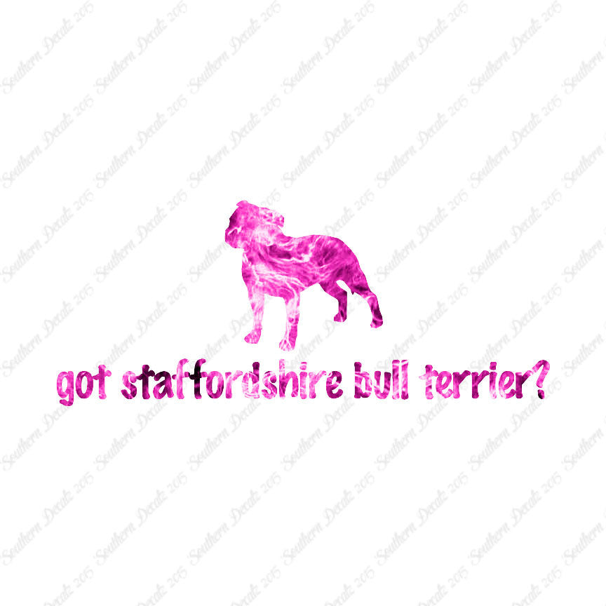 Got Staffordshire Bull Terrier ? Dog Bre