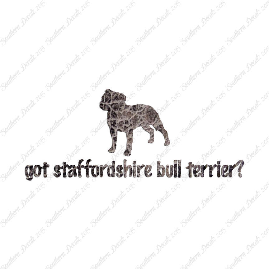 Got Staffordshire Bull Terrier ? Dog Bre