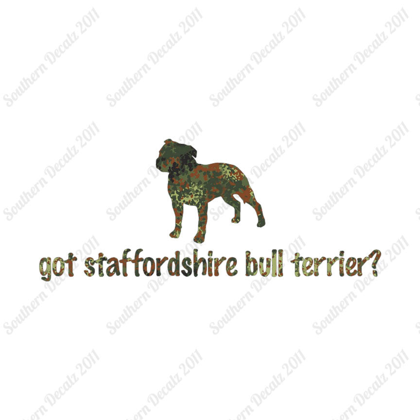 Got Staffordshire Bull Terrier ? Dog Bre