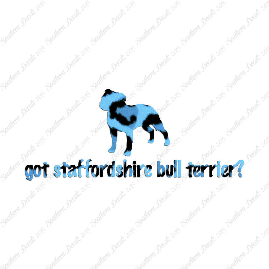 Got Staffordshire Bull Terrier ? Dog Bre