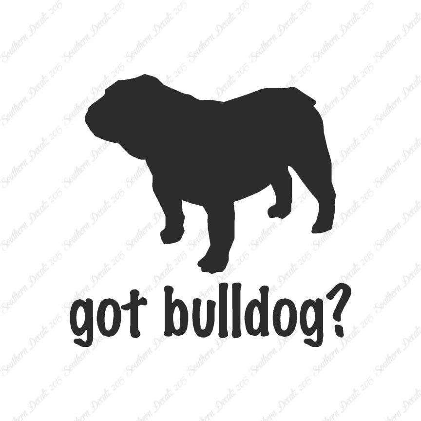 Got Bulldog ? Dog Breed