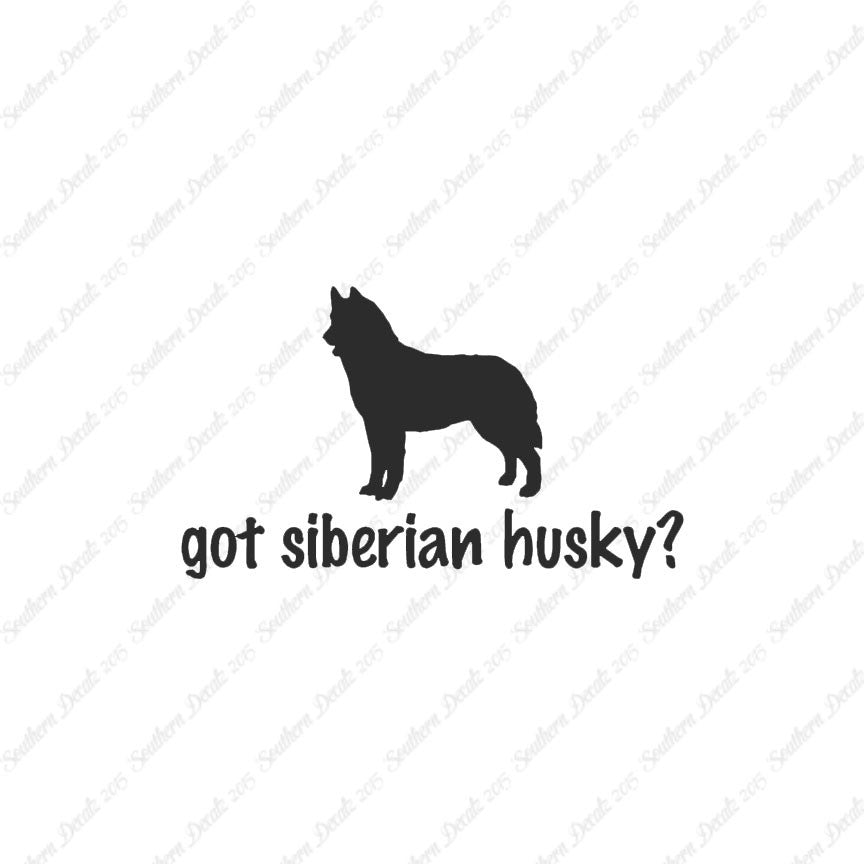 Got Siberian Husky ? Dog Breed