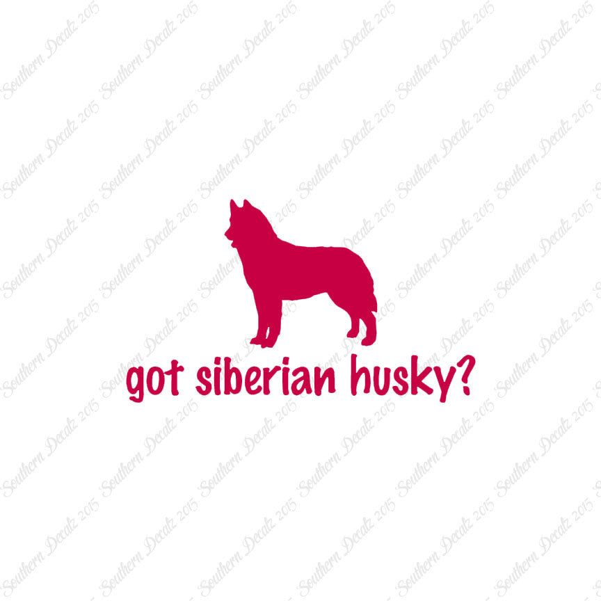 Got Siberian Husky ? Dog Breed
