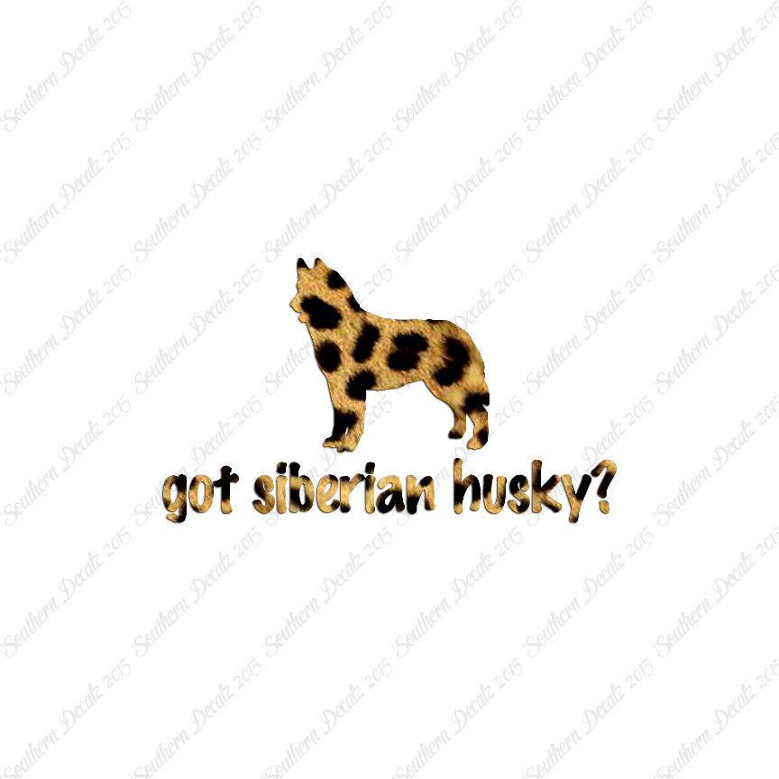 Got Siberian Husky ? Dog Breed