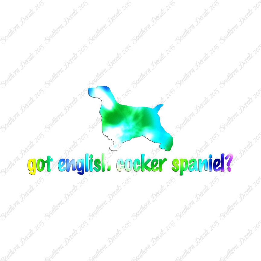 Got English Cocker Spaniel ? Dog Breed