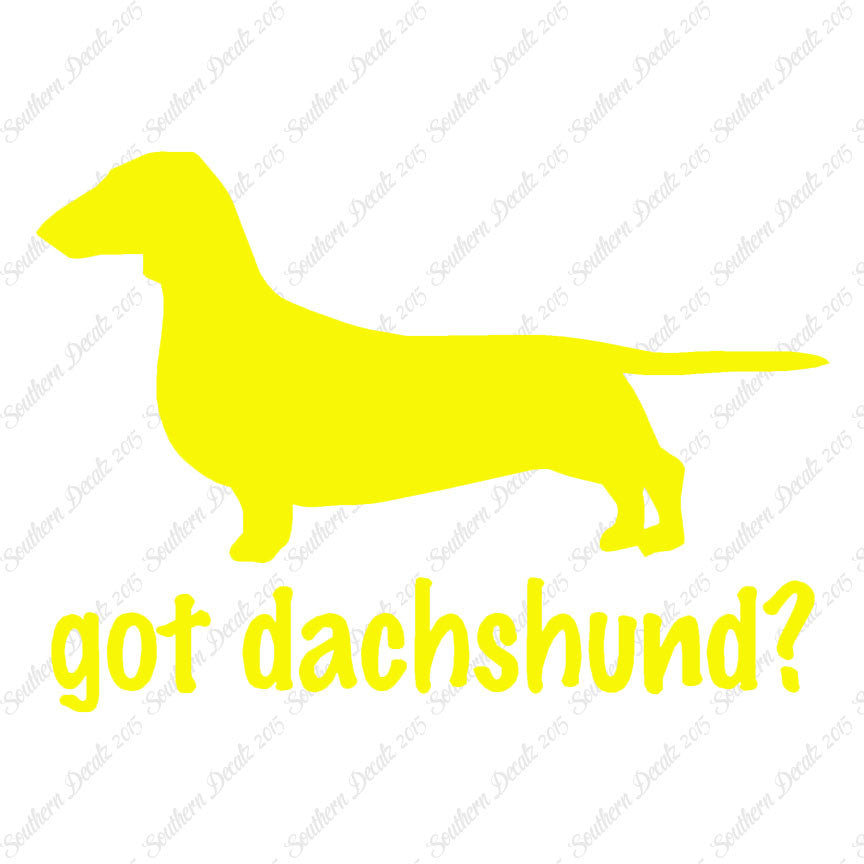 Got Dachshund ? Dog Breed