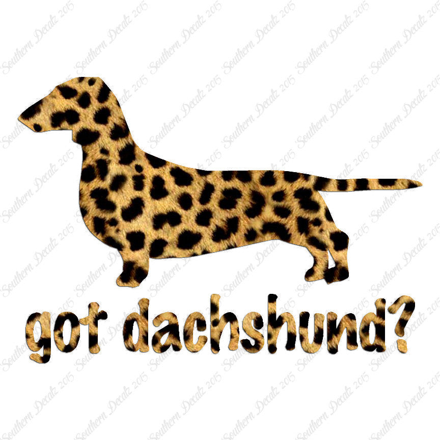 Got Dachshund ? Dog Breed