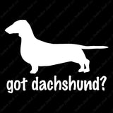 Got Dachshund ? Dog Breed