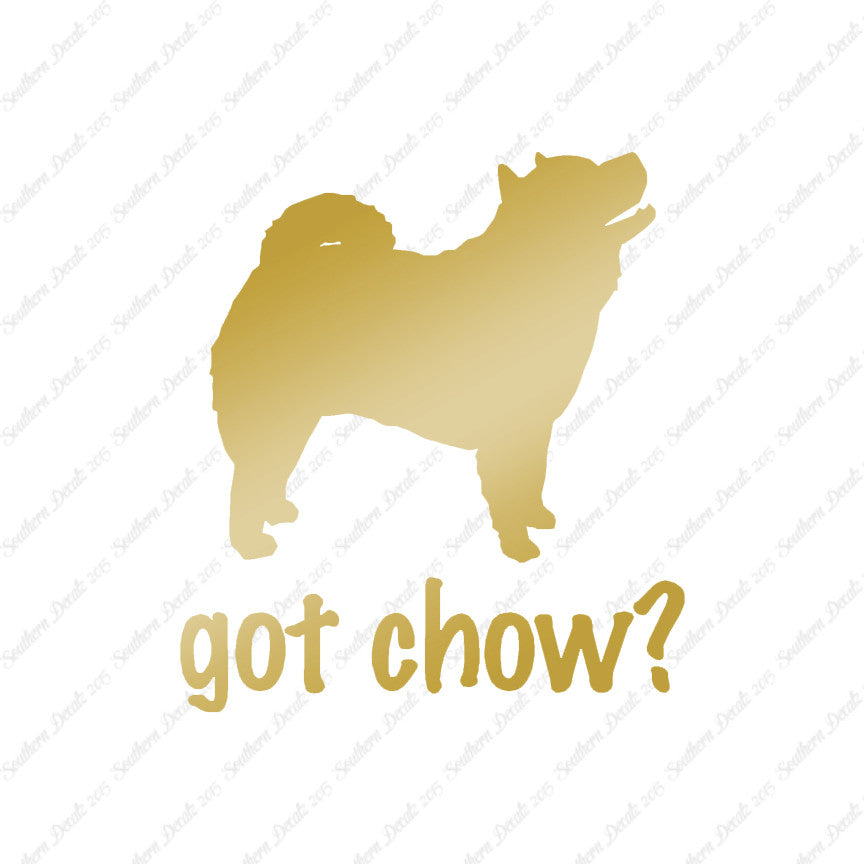 Got Chow ? Dog Breed