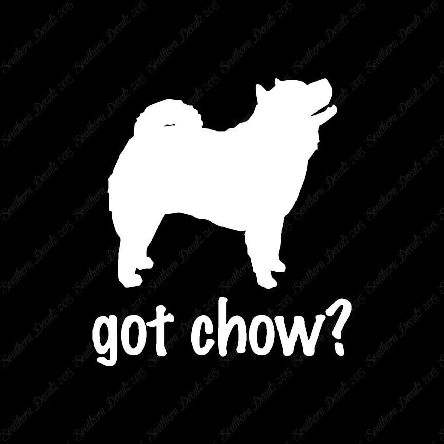 Got Chow ? Dog Breed