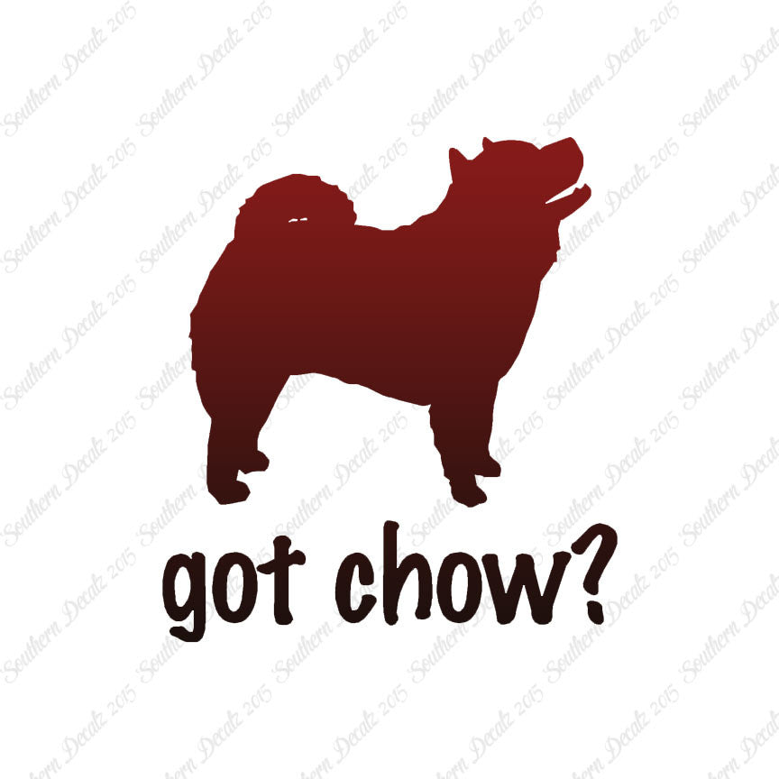 Got Chow ? Dog Breed