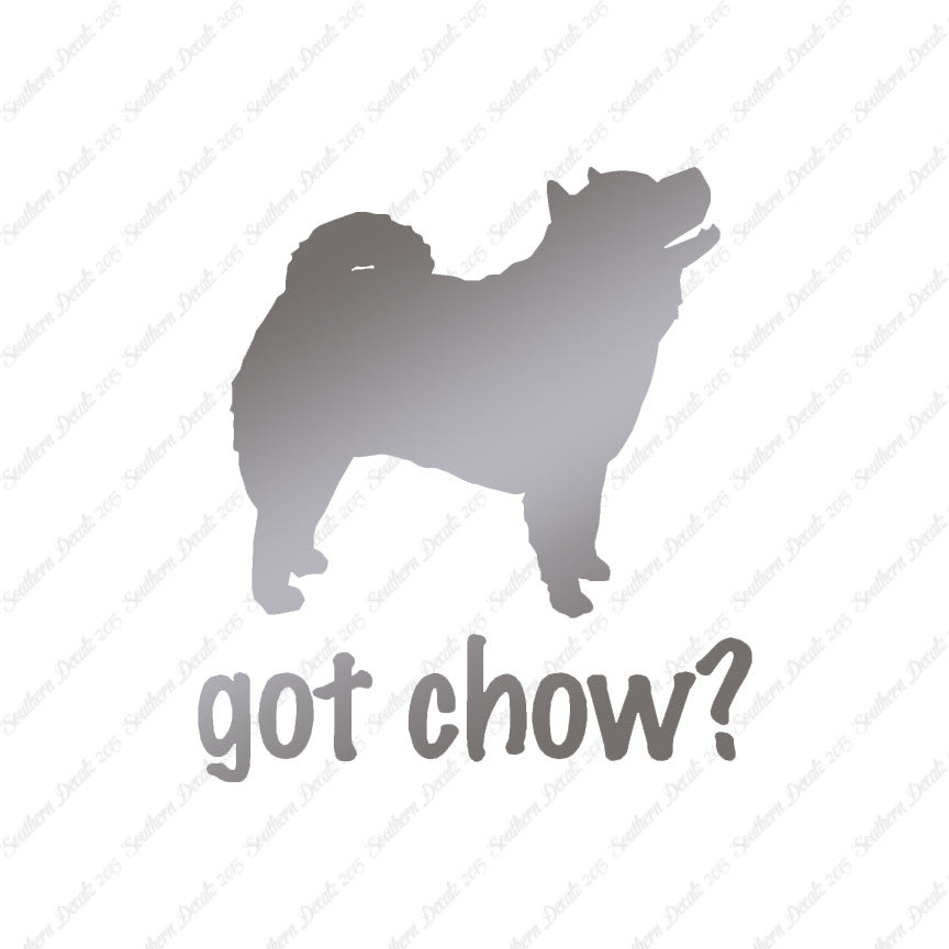 Got Chow ? Dog Breed