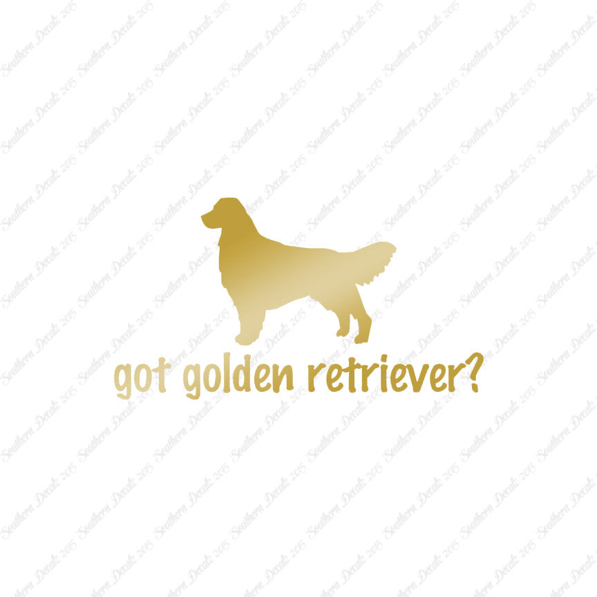 Got Golden Retriever ? Dog Breed