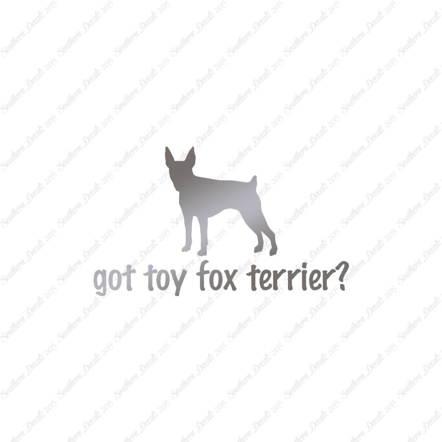 Got Toy Fox Terrier ? Dog Breed
