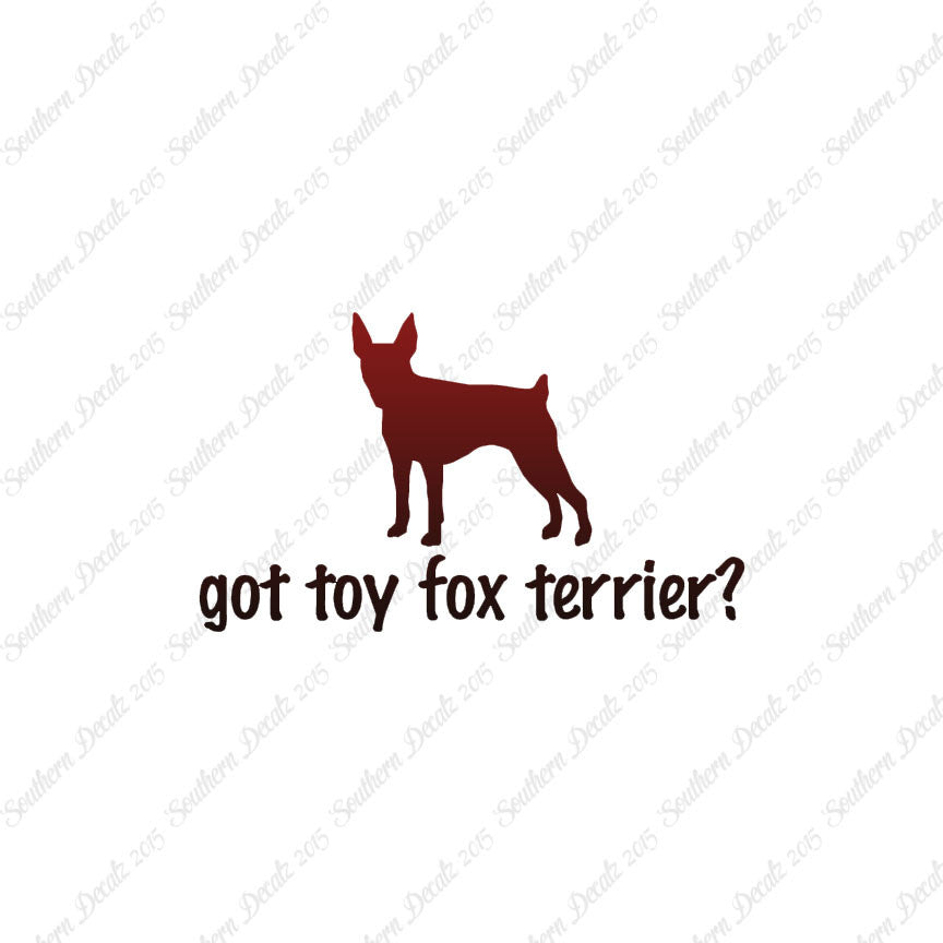 Got Toy Fox Terrier ? Dog Breed