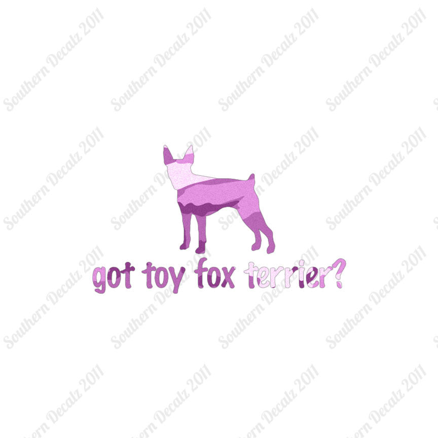 Got Toy Fox Terrier ? Dog Breed