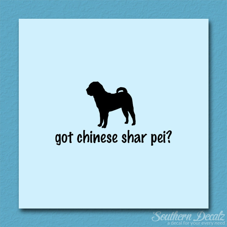 Got Chinese Shar Pei ? Dog Breed