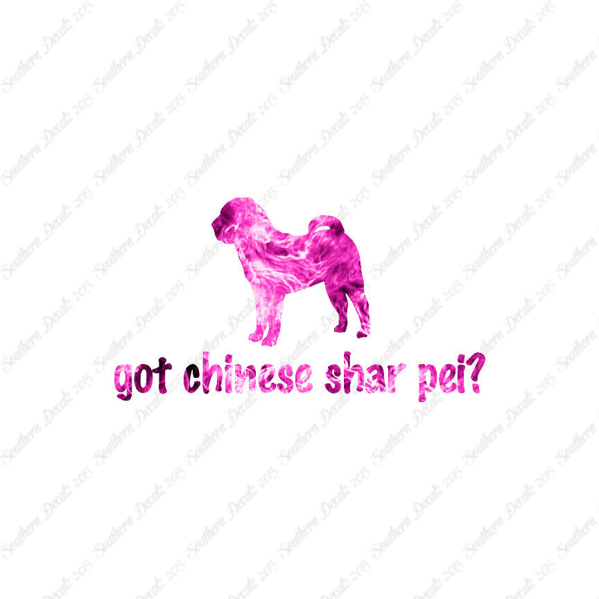Got Chinese Shar Pei ? Dog Breed