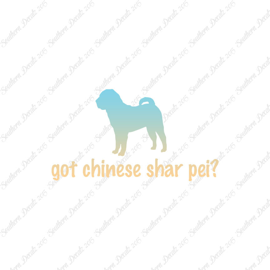Got Chinese Shar Pei ? Dog Breed