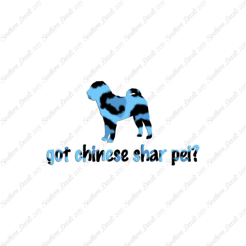 Got Chinese Shar Pei ? Dog Breed