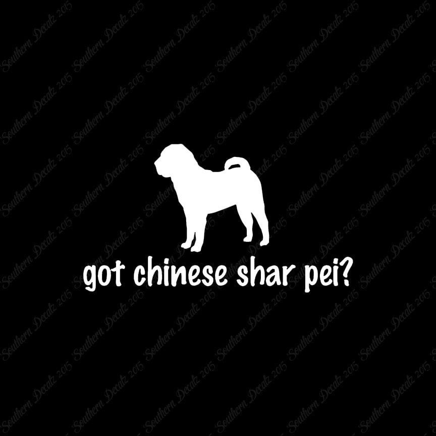 Got Chinese Shar Pei ? Dog Breed