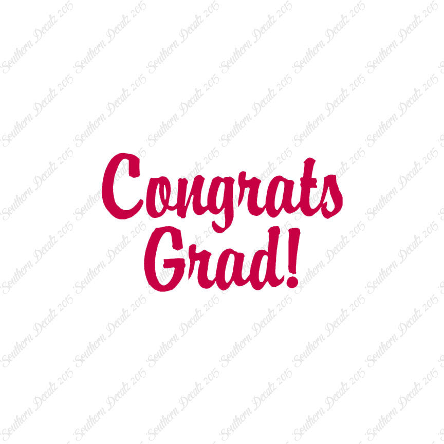 Congrats Grad Graduation
